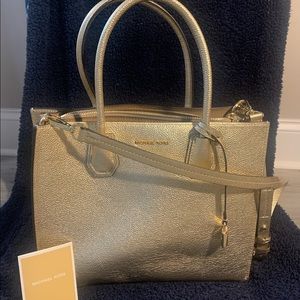 Michael Kors Gold Tote with strap